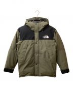 THE NORTH FACEザ ノース フェイス）の古着「Mountain Down Jacket」｜カーキ×ブラック(ニュートープ)