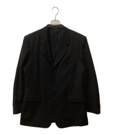 Yohji Yamamoto COSTUME D'HOMME（ヨウジヤマモトコスチュームドオム）の古着「3Bウールテーラードジャケット」｜ブラック