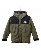 THE NORTH FACEザ ノース フェイス）の古着「ND91930　Mountain Down Jacket」｜オリーブ×ブラック