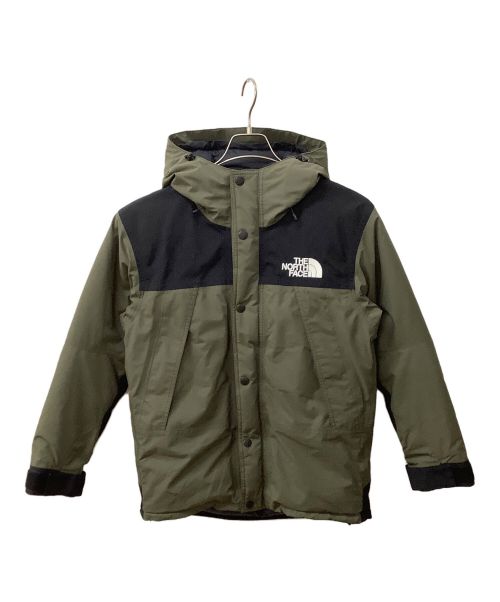 THE NORTH FACE（ザ ノース フェイス）THE NORTH FACE (ザ ノース フェイス) ND91930　Mountain Down Jacket オリーブ×ブラック サイズ:Sの古着・服飾アイテム