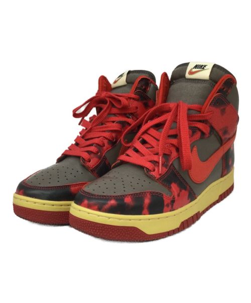 NIKE（ナイキ）NIKE (ナイキ) DUNK HIGH 1985 SP レッド×グレー サイズ:ＵＳ9.5/ＵＫ8.5/ｃｍ27.5の古着・服飾アイテム