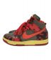 NIKE (ナイキ) DUNK HIGH 1985 SP レッド×グレー サイズ:ＵＳ9.5/ＵＫ8.5/ｃｍ27.5：7000円