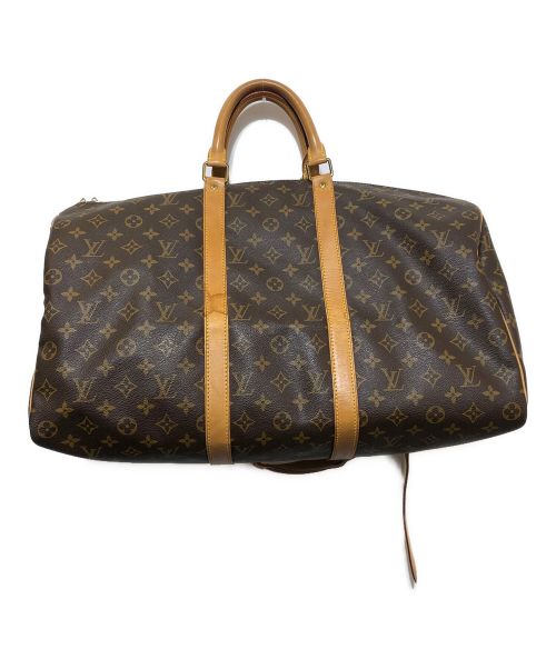 LOUIS VUITTON（ルイ ヴィトン）LOUIS VUITTON (ルイ ヴィトン) キーポル・バンドリエール50 ブラウンの古着・服飾アイテム