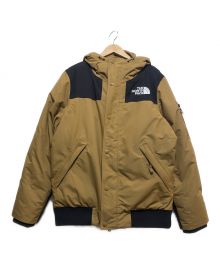 THE NORTH FACE（ザ ノース フェイス）の古着「ダウンジャケット」｜サンドベージュ×ブラック