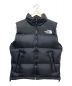 THE NORTH FACE（ザ ノース フェイス）の古着「ヌプシダウンベスト」｜ブラック