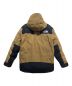 THE NORTH FACE (ザ ノース フェイス) マウンテンダウンジャケット ベージュ×ブラック サイズ:M：34000円