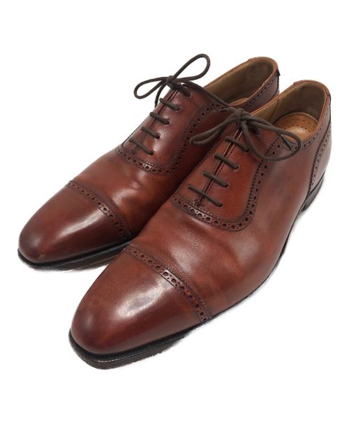 Crockett & Jones（クロケット＆ジョーンズ）Crockett & Jones (クロケット＆ジョーンズ) ビジネスシューズ ブラウン サイズ:8Eの古着・服飾アイテム