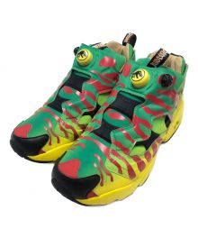 REEBOK（リーボック）の古着「Instapump Fury」｜グリーン×イエロー