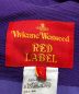 中古・古着 Vivienne Westwood RED LABEL (ヴィヴィアンウエストウッドレッドレーベル) アシンメトリージャケット パープル サイズ:L：7800円