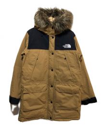 THE NORTH FACE（ザ ノース フェイス）の古着「マウンテンダウンコート」｜ベージュ×ブラック