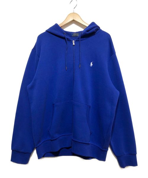 POLO RALPH LAUREN（ポロ・ラルフローレン）POLO RALPH LAUREN (ポロ・ラルフローレン) ジップパーカー ブルー サイズ:XLの古着・服飾アイテム