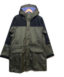 THE NORTH FACE（ザ ノース フェイス）の古着「マウンテンレインテックスコート」｜グリーン×ブラック