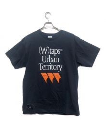 WTAPS（ダブルタップス）の古着「プリントTシャツ」｜ネイビー