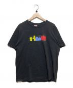 SUPREMEシュプリーム）の古着「プリントTシャツ」｜ブラック