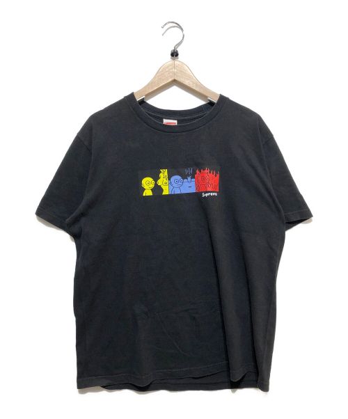 SUPREME（シュプリーム）SUPREME (シュプリーム) プリントTシャツ ブラック サイズ:Ｍの古着・服飾アイテム