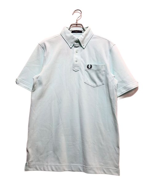 FRED PERRY（フレッドペリー）FRED PERRY (フレッドペリー) 半袖ポロシャツ スカイブルー サイズ:Sの古着・服飾アイテム