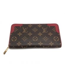 LOUIS VUITTON（ルイ ヴィトン）の古着「長財布」｜ブラウン×レッド