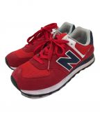 NEW BALANCEニューバランス）の古着「スニーカー」｜レッド