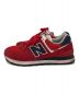 NEW BALANCE (ニューバランス) スニーカー レッド サイズ:23.5cm：5000円