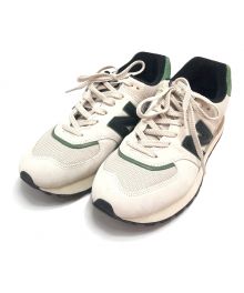 NEW BALANCE（ニューバランス）の古着「スニーカー」｜アイボリー×グリーン