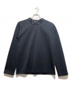 COMME des GARCONS HOMME PLUSコムデギャルソンオムプリュス）の古着「スタッズクルーネックカットソー」｜ブラック