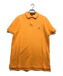 POLO RALPH LAUREN（ポロ・ラルフローレン）の古着「ワンポイントロゴポロシャツ」｜オレンジ