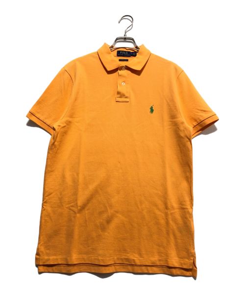 POLO RALPH LAUREN（ポロ・ラルフローレン）POLO RALPH LAUREN (ポロ・ラルフローレン) ワンポイントロゴポロシャツ オレンジ サイズ:Mの古着・服飾アイテム