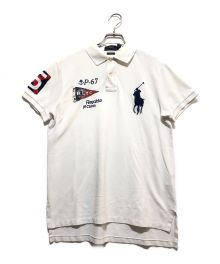 POLO RALPH LAUREN（ポロ・ラルフローレン）の古着「ビッグポニーポロシャツ」｜ホワイト