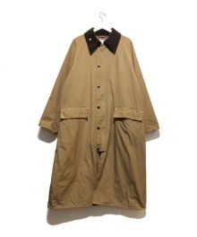 Barbour（バブアー）の古着「別注オーバーサイズバーレイコート」｜ブラウン