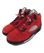 NIKE AIR JORDAN5 RETROナイキ）の古着「ハイカットスニーカー」｜レッド