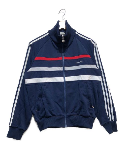 adidas（アディダス）adidas (アディダス) ジップアップジャケット ネイビー サイズ:90-4の古着・服飾アイテム