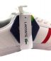 中古・古着 LACOSTE (ラコステ) ローカットスニーカー ホワイト サイズ:26.5 未使用品：7000円