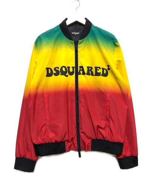 DSQUARED2（ディースクエアード）DSQUARED2 (ディースクエアード) クラシックボンバージャケット マルチカラー サイズ:48の古着・服飾アイテム