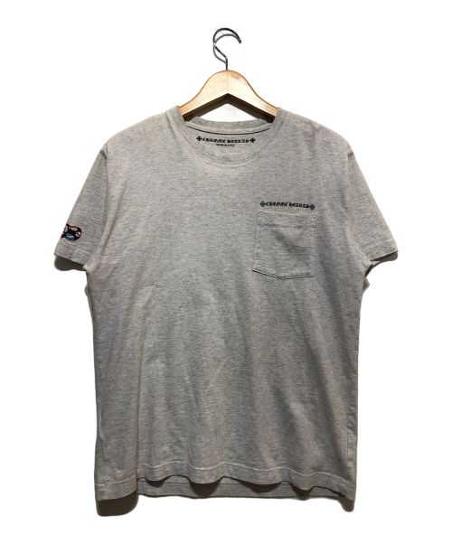 CHROME HEARTS（クロムハーツ）CHROME HEARTS (クロムハーツ) 半袖カットソー グレー サイズ:Mの古着・服飾アイテム