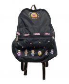 LeSportsac×DISNEYレスポートサック×ディズニー）の古着「リュック」｜ブラック