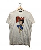 DSQUARED2ディースクエアード）の古着「Tシャツ」｜ホワイト