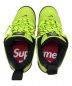 中古・古着 NIKE (ナイキ) SUPREME (シュプリーム) スニーカー 黄緑 サイズ:25：15000円