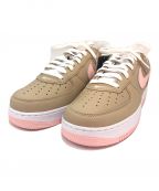 NIKEナイキ）の古着「AIR FORCE 1 LOW RETRO」｜ベージュ×ピンク