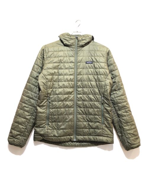 Patagonia（パタゴニア）Patagonia (パタゴニア) ナノパフ・フィッツロイトラウトフーディ カーキ サイズ:Ｍの古着・服飾アイテム