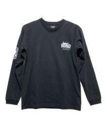 Hysteric Glamour×WIND AND SEA（ヒステリックグラマー×ウィンド アンド シー）の古着「長袖カットソー」｜ブラック