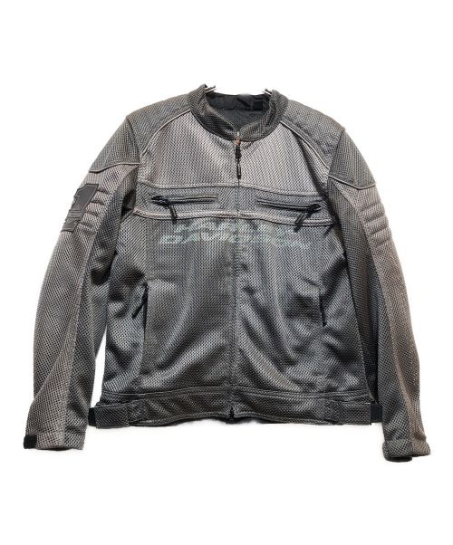 HARLEY-DAVIDSON（ハーレーダビッドソン）HARLEY-DAVIDSON (ハーレーダビッドソン) メッシュジャケット グレー サイズ:Mの古着・服飾アイテム