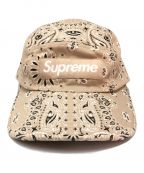 SUPREMEシュプリーム）の古着「キャップ」｜ベージュ