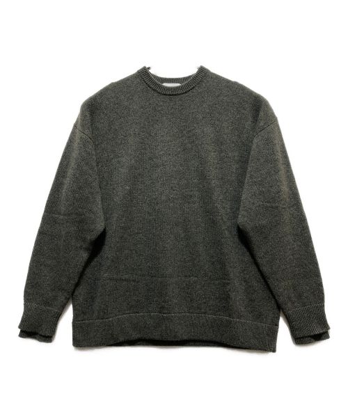 CLANE HOMME（クラネ オム）CLANE HOMME (クラネ オム) カシミヤニット オリーブ サイズ:Mの古着・服飾アイテム