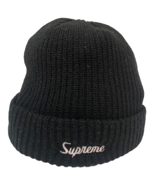 SUPREME（シュプリーム）SUPREME (シュプリーム) ニットキャップ ブラックの古着・服飾アイテム