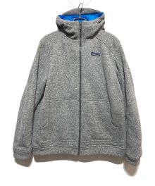 Patagonia（パタゴニア）の古着「インサレーテッドベターセーターフーディ」｜グレー×ブルー