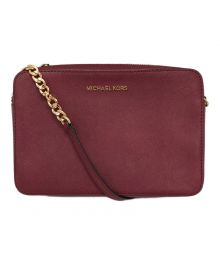 MICHAEL KORS（マイケルコース）の古着「チェーンショルダーバッグ」｜レッド