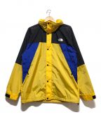 THE NORTH FACEザ ノース フェイス）の古着「マウンテンパーカー」｜ブルー×イエロー