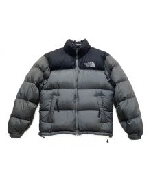 THE NORTH FACE（ザ ノース フェイス）の古着「ヌプシダウンジャケット」｜グレー×ブラック