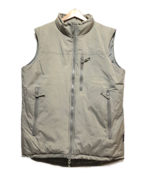 U.S TYPE ECWCS（エクワックス）U.S TYPE ECWCS (エクワックス) 中綿ベスト/U.S ARMY ECWCS LEVEL7 GEN3 VEST PRIMALOFT ライトグレー サイズ:Sの古着・服飾アイテム