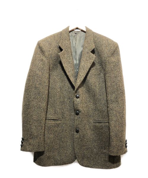 Harris Tweed（ハリスツイード）Harris Tweed (ハリスツイード) ウールテーラードジャケット グリーン サイズ:表記なしの古着・服飾アイテム